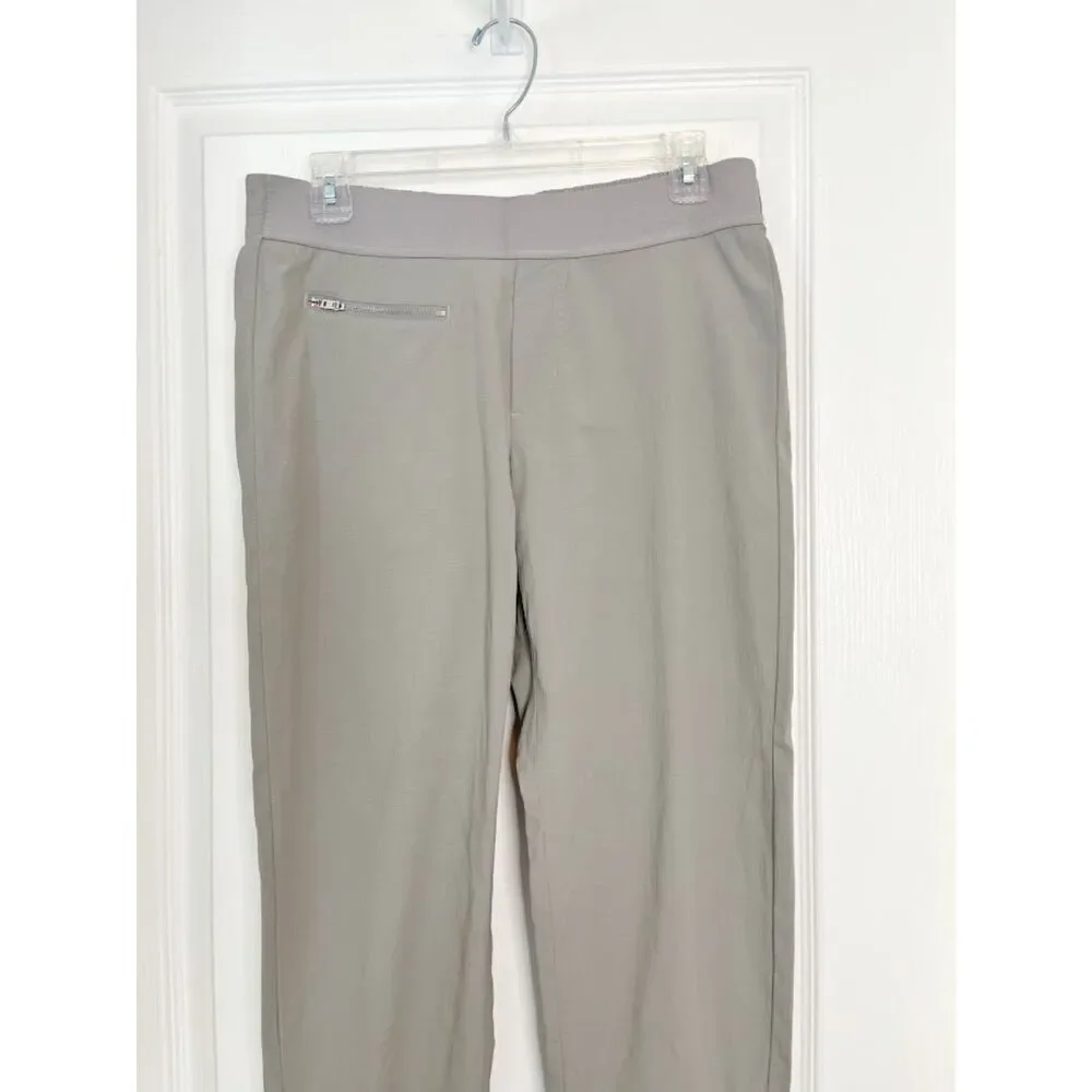 Athleta TALL Fit Mod Trekkie Ankle Zip Lightweight Pocket Tapered Track Pants